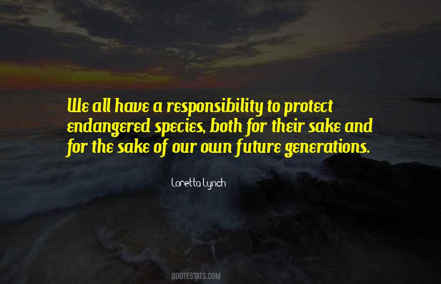 Quotes About Future Generations #1289693