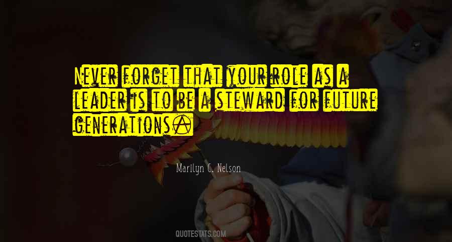 Quotes About Future Generations #130197 Quotes About Future Generations #130197