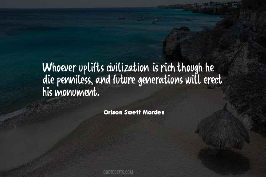 Quotes About Future Generations #301880 Quotes About Future Generations #301880