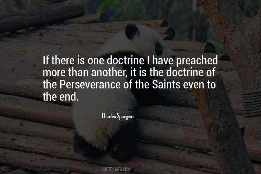 Quotes About Perseverance Of The Saints #841161