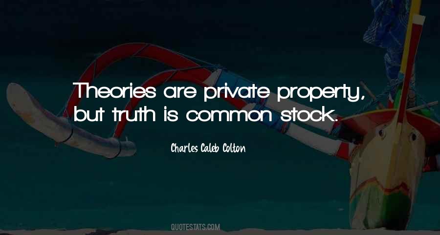 Common Property Quotes #1236124