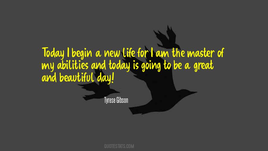 Quotes About New Life #1128306