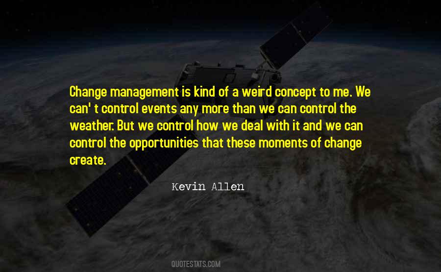 Quotes About Management Change #1367554