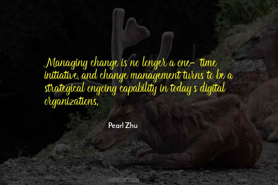 Quotes About Management Change #302908