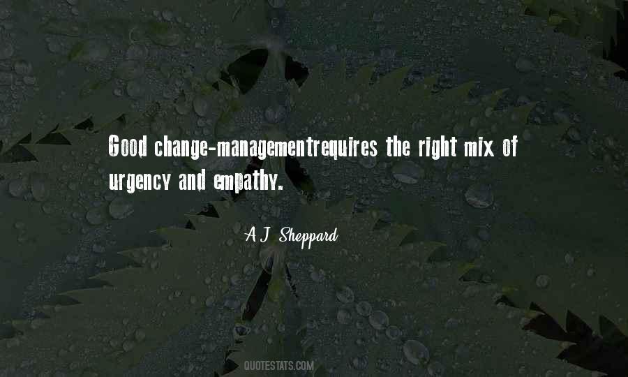 Quotes About Management Change #680523