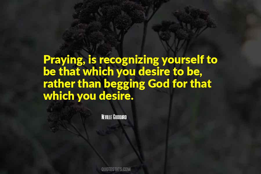 Quotes About Praying For Yourself #186335