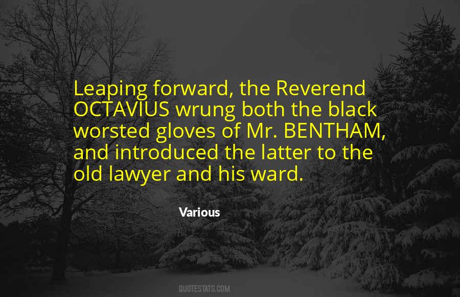 Quotes About Reverend #1169127