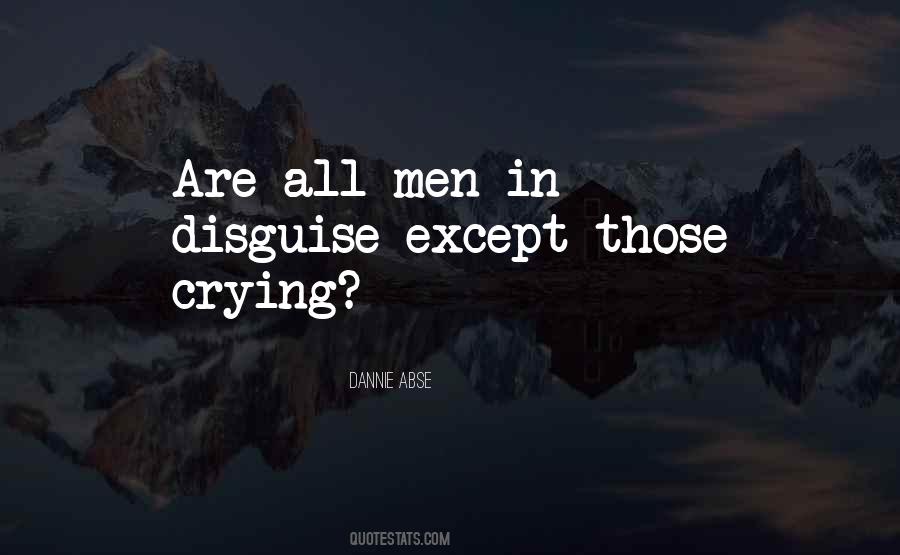 Men Crying Quotes #847412