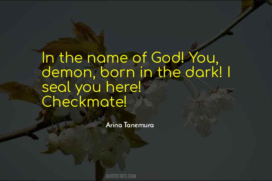 Name Of God Quotes #1092434