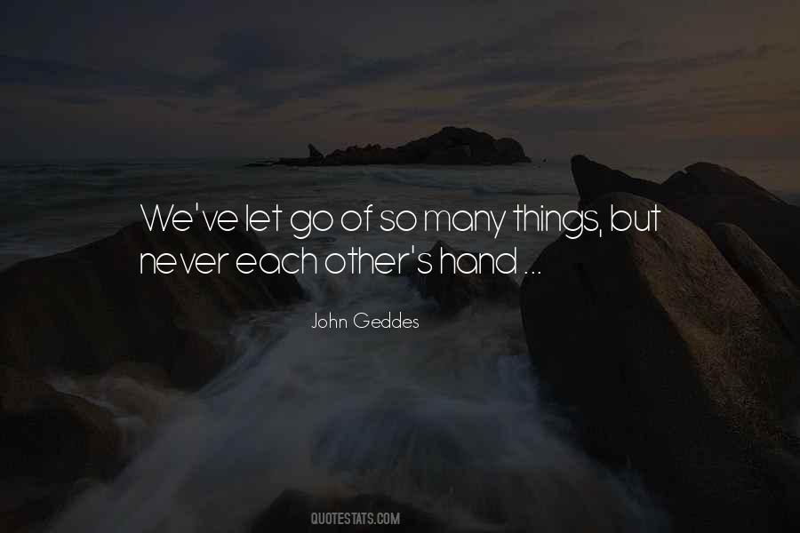 Let Go Of Things Quotes #170791