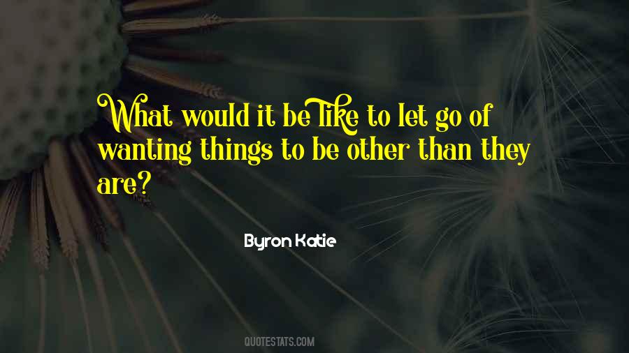 Let Go Of Things Quotes #17692