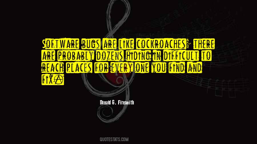 Quotes About Hiding Places #647539