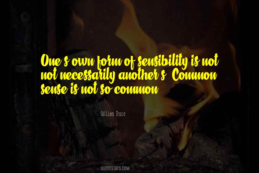 Quotes About Common Sense And Wisdom #1332403