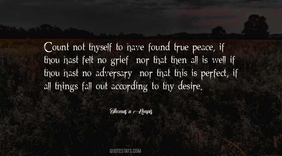 Perfect Peace Quotes #1187868