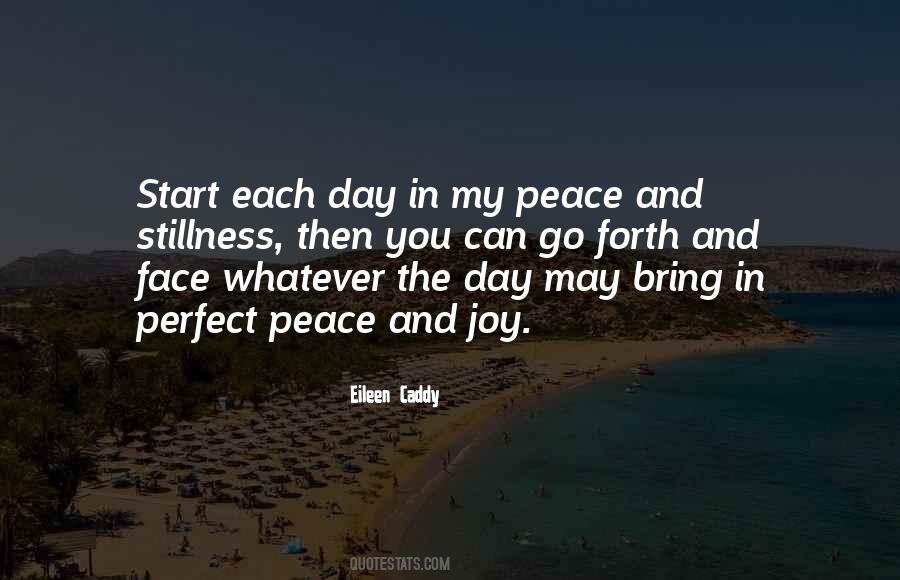 Perfect Peace Quotes #1436080