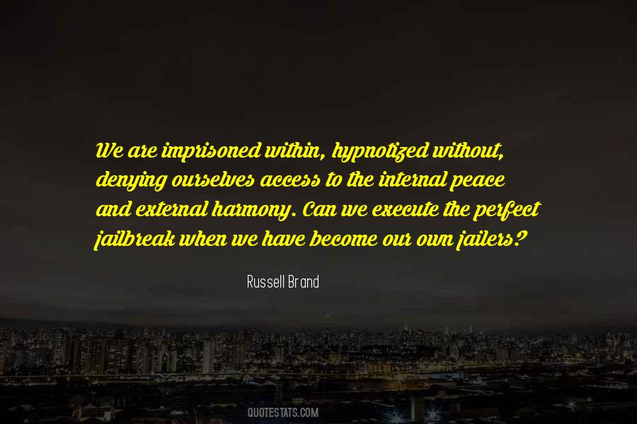 Perfect Peace Quotes #244265