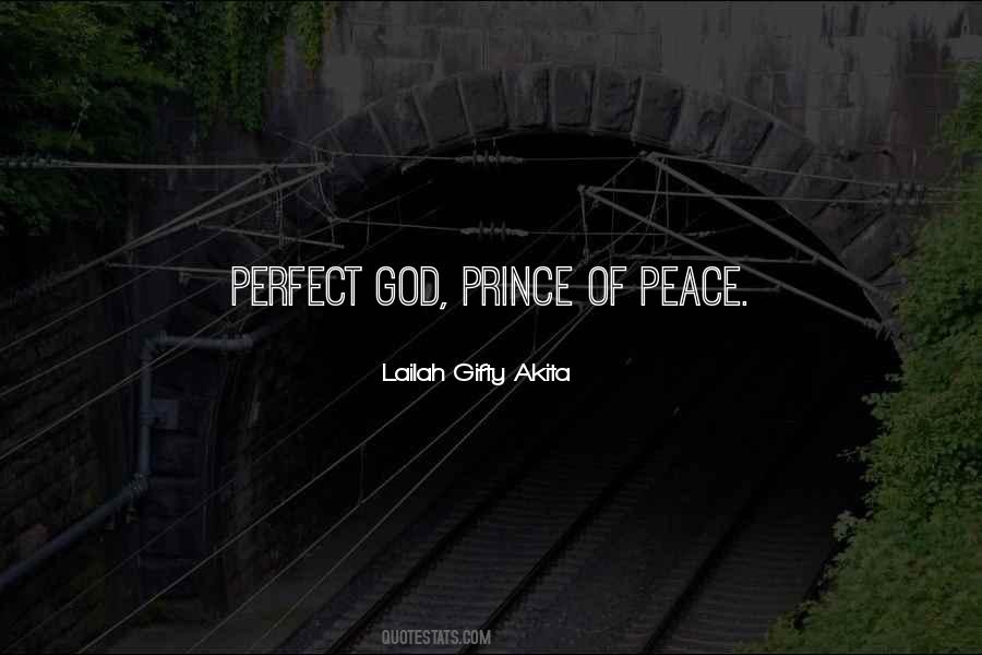 Perfect Peace Quotes #25190