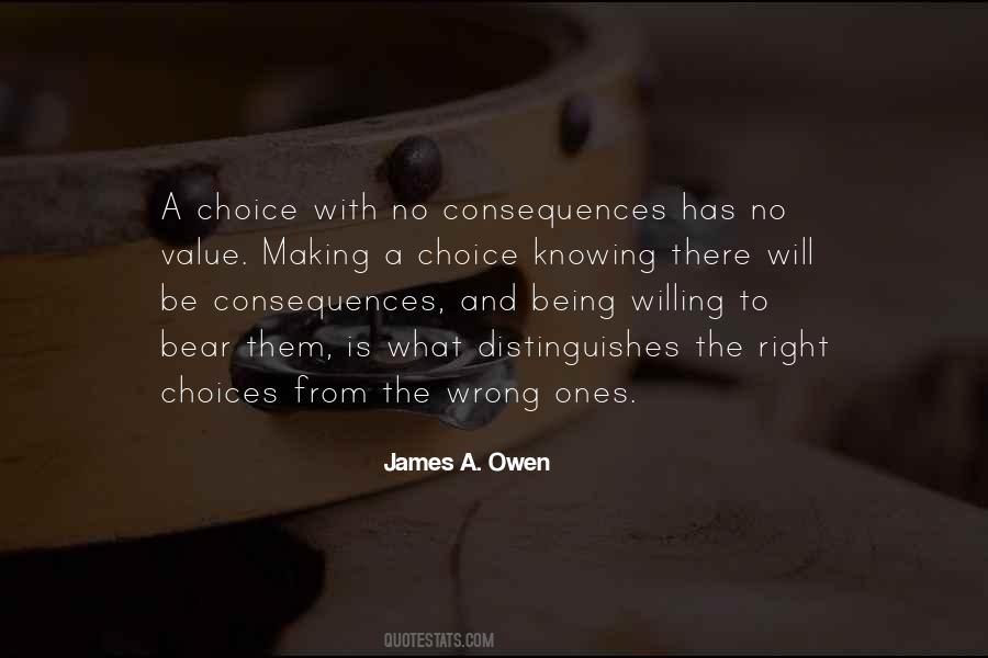 Quotes About Right Choices #1650778