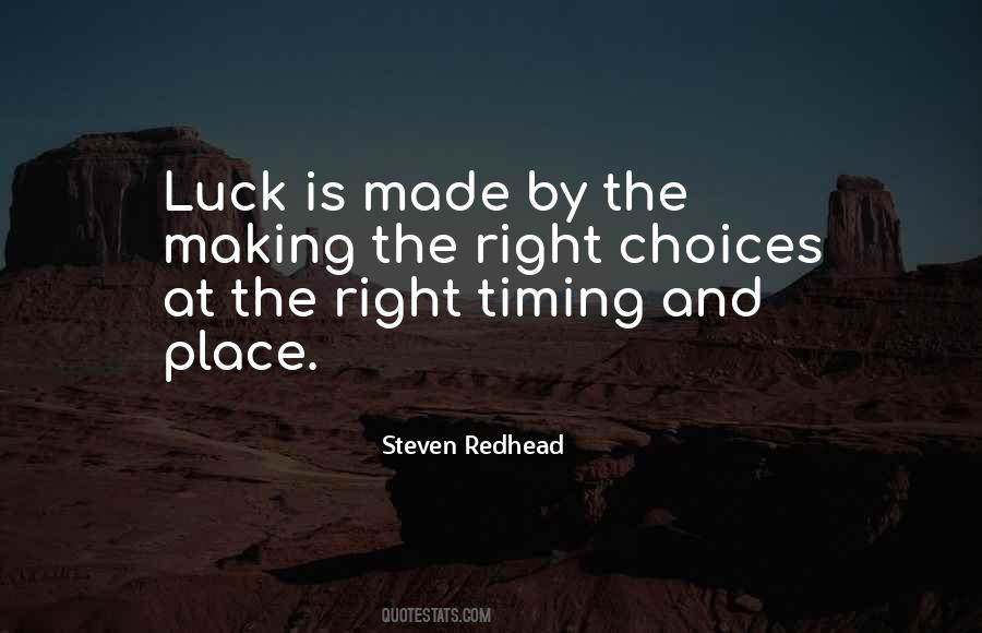 Quotes About Right Choices #464228