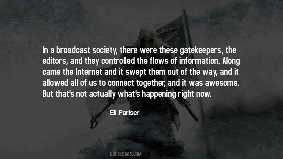 Gatekeepers Best Quotes #12093