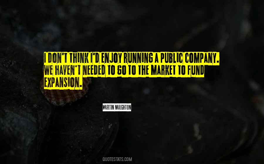 Quotes About Running A Company #1651612