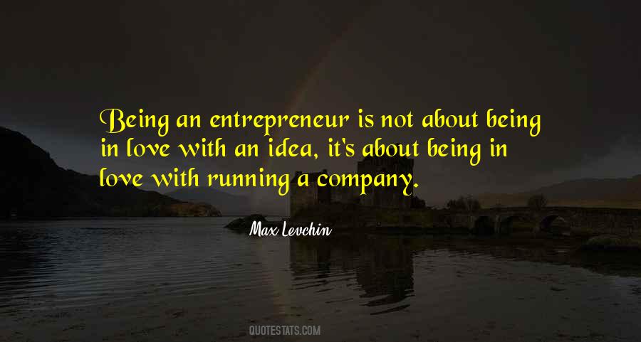 Quotes About Running A Company #1769864