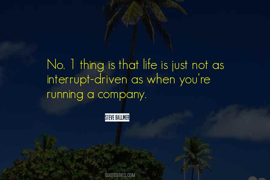 Quotes About Running A Company #975724