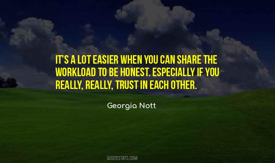 Quotes About Trust Each Other #13659
