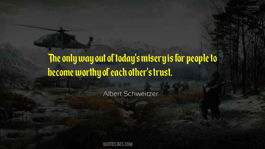 Quotes About Trust Each Other #207271