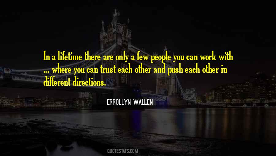 Quotes About Trust Each Other #278549