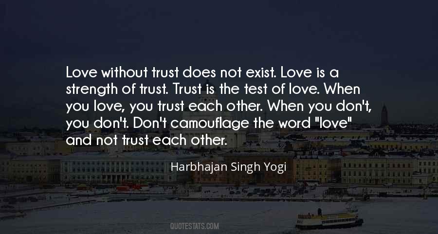 Quotes About Trust Each Other #743144