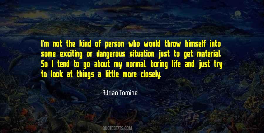 Quotes About Normal Person #342742