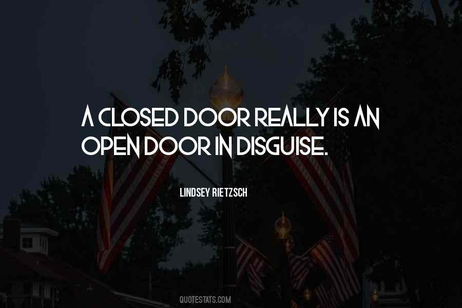Door Closed Quotes #2307