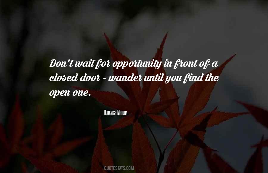 Door Closed Quotes #467921