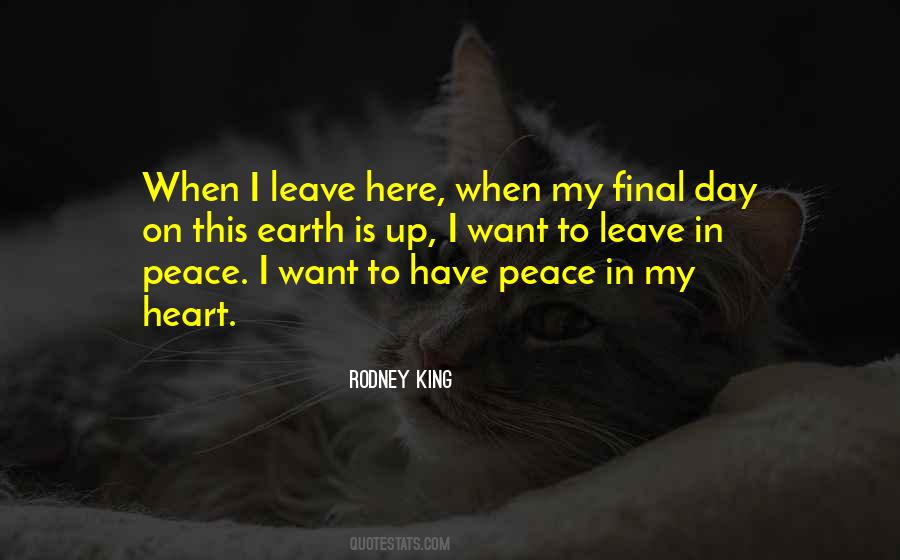 Quotes About Peace On Earth #113135