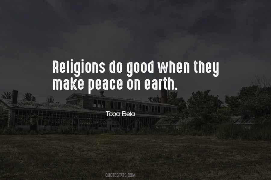 Quotes About Peace On Earth #1760016