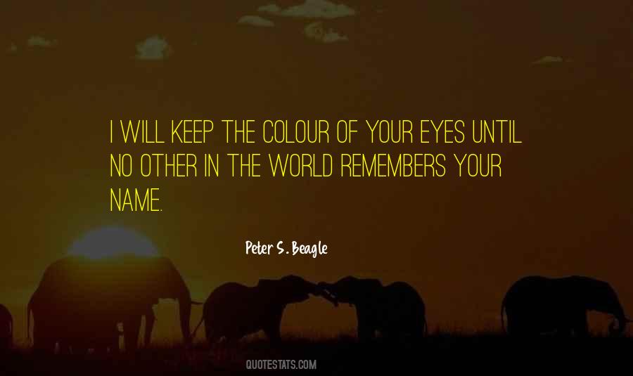 Quotes About Colour Of Eyes #1646115