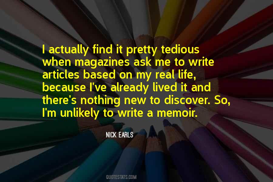 Quotes About Memoir Writing #1212203
