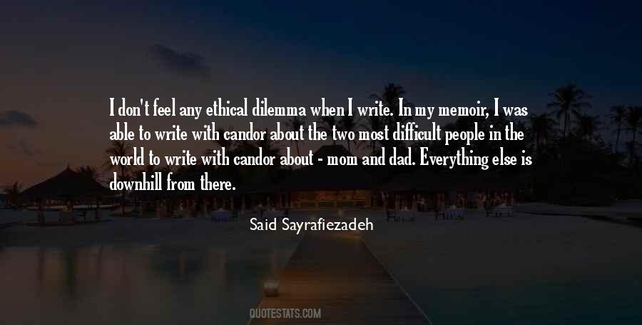 Quotes About Memoir Writing #212946