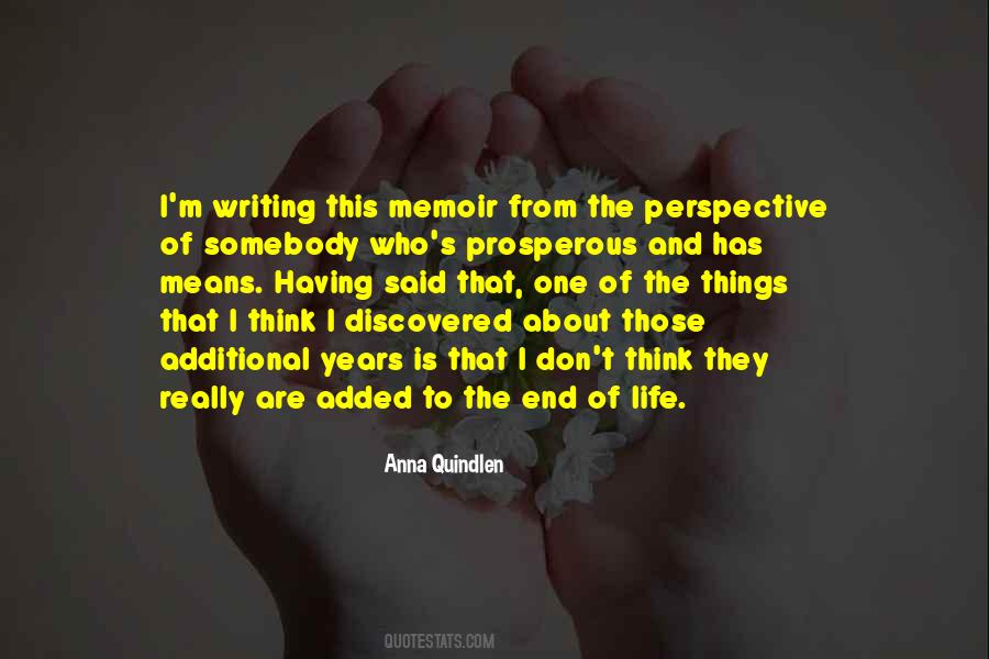 Quotes About Memoir Writing #745523