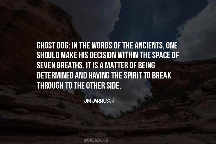 Ghost Dog The Way Of The Samurai Quotes #90329