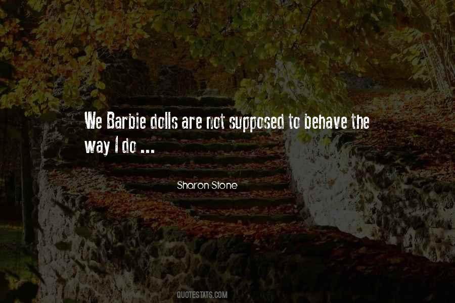 Quotes About Barbie Dolls #289401