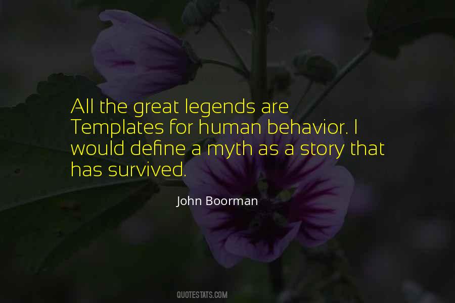 Quotes About Legends #1023084