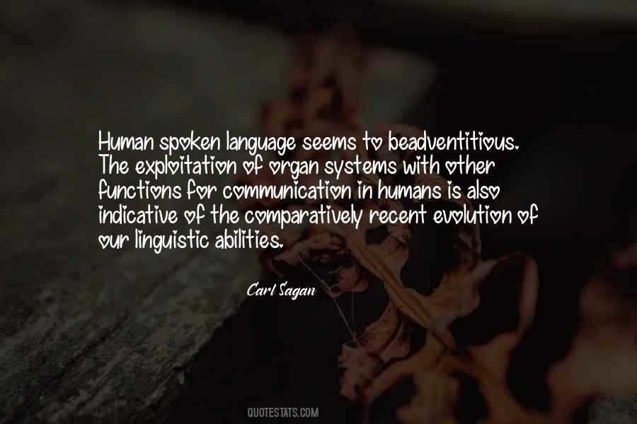 Quotes About Evolution Of Humans #399006