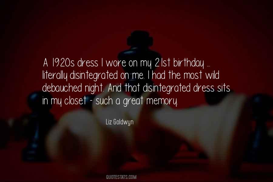 Quotes About My 21st Birthday #172760