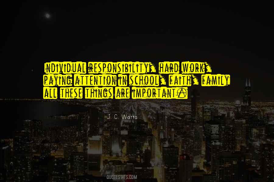 Quotes About Individual Responsibility #1021368