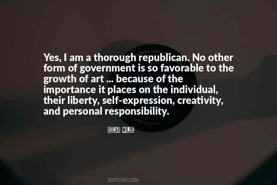 Quotes About Individual Responsibility #1044983
