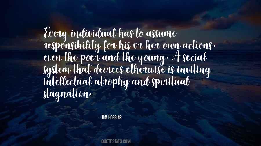 Quotes About Individual Responsibility #221471