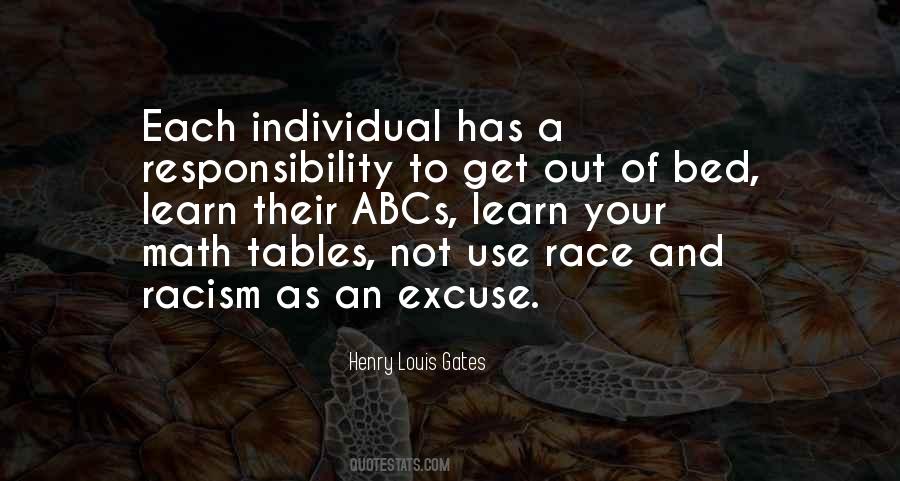 Quotes About Individual Responsibility #424609