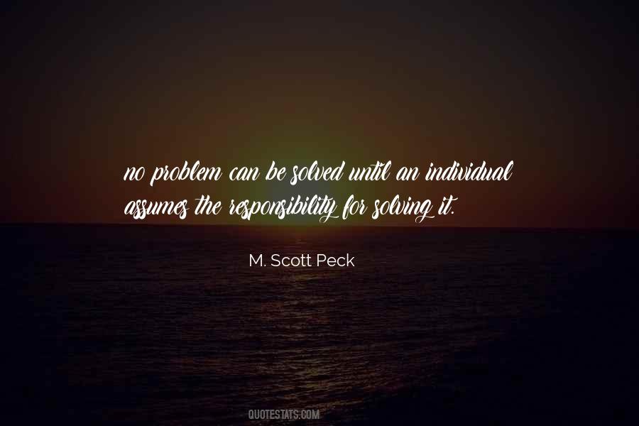 Quotes About Individual Responsibility #678001